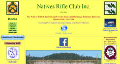 Desktop Screenshot of natives.qldrifle.com